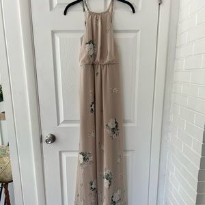 Floral Bridesmaids Dress